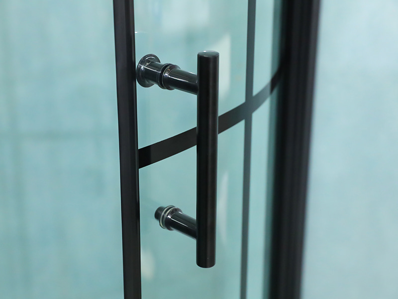 SE ív alakú edzett üveg fürdőszoba dupla csúszó zuhanykabin SE ív alakú edzett üveg fürdőszoba dupla csúszó zuhanykabin