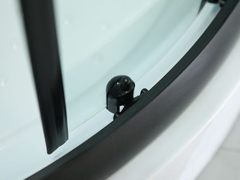 SE ív alakú edzett üveg fürdőszoba dupla csúszó zuhanykabin SE ív alakú edzett üveg fürdőszoba dupla csúszó zuhanykabin