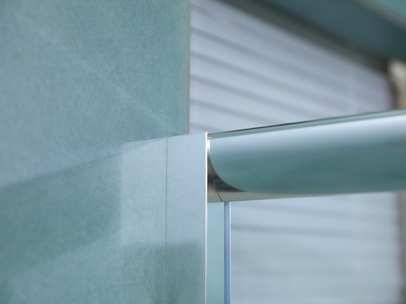 RE króm alumínium keretes edzett üveg négyzet alakú csúszó zuhanykabin tálcával RE króm alumínium keretes edzett üveg négyzet alakú csúszó zuhanykabin tálcával