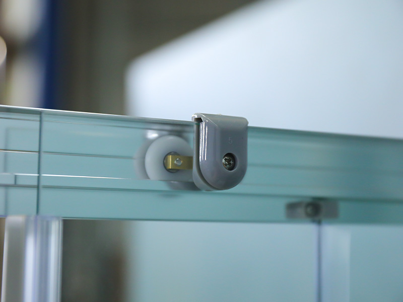 RE króm alumínium keretes edzett üveg négyzet alakú csúszó zuhanykabin tálcával RE króm alumínium keretes edzett üveg négyzet alakú csúszó zuhanykabin tálcával