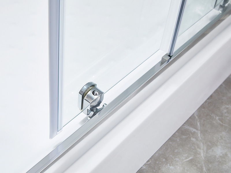 SQ átlátszó edzett üveg fürdőszobai csúszó zuhanykabin, tálcával SQ átlátszó edzett üveg fürdőszobai csúszó zuhanykabin, tálcával