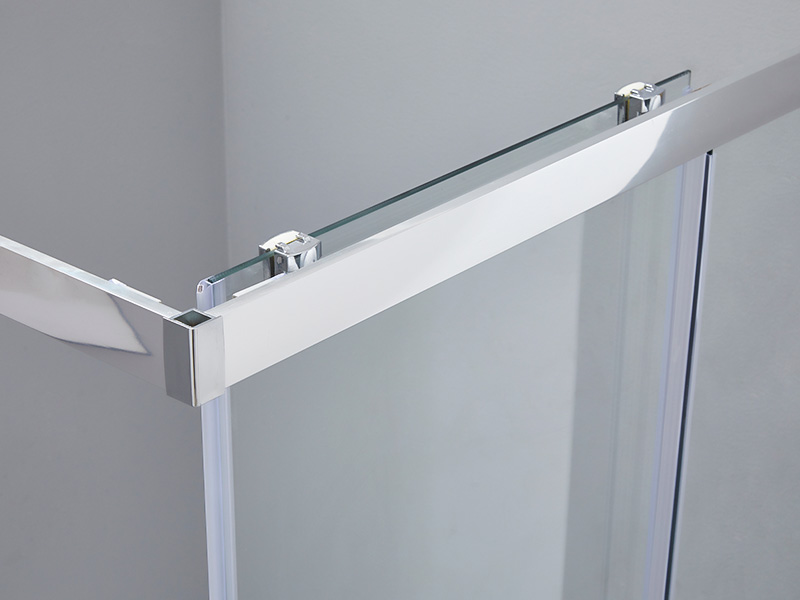 SQ átlátszó edzett üveg fürdőszobai csúszó zuhanykabin, tálcával SQ átlátszó edzett üveg fürdőszobai csúszó zuhanykabin, tálcával